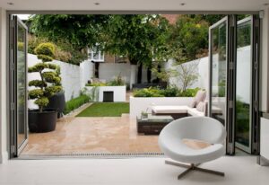 bifold doors for small patios.
