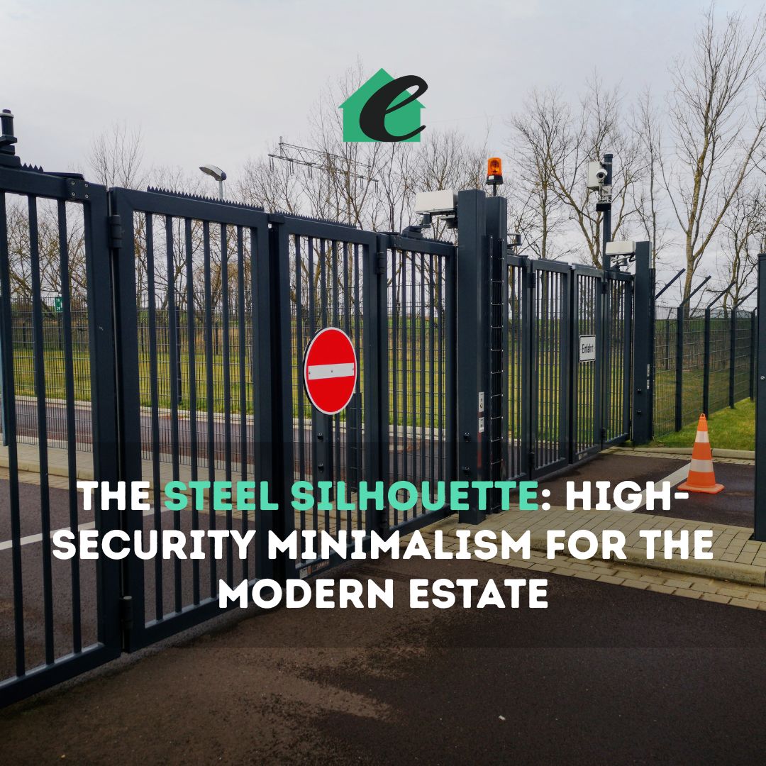 The Steel Silhouette: High-Security Minimalism for the Modern Estate