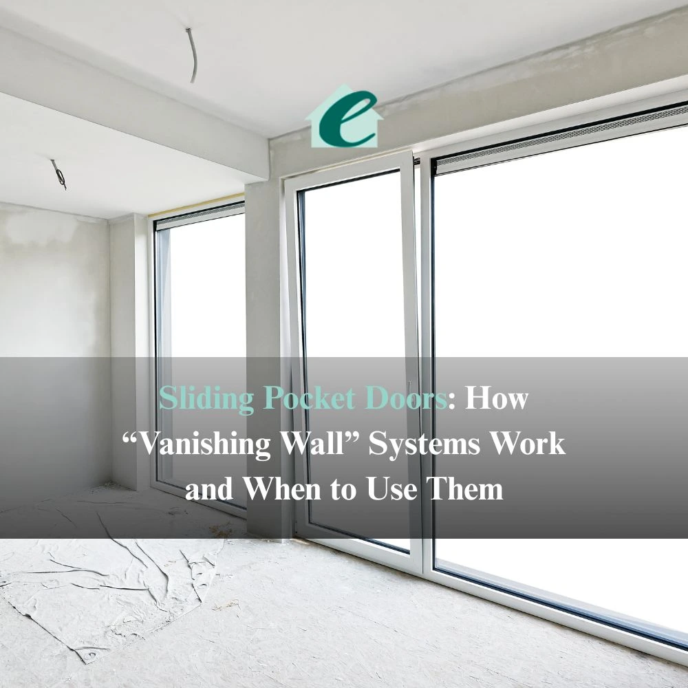 Sliding Pocket Doors How “Vanishing Wall” Systems Work and When to Use Them