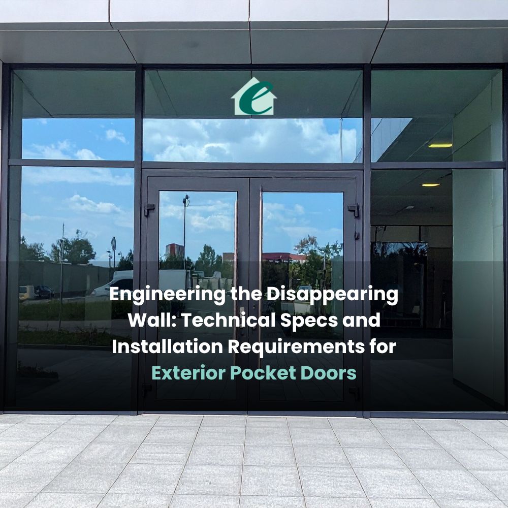 Engineering the Disappearing Wall Technical Specs and Installation Requirements for Exterior Pocket Doors
