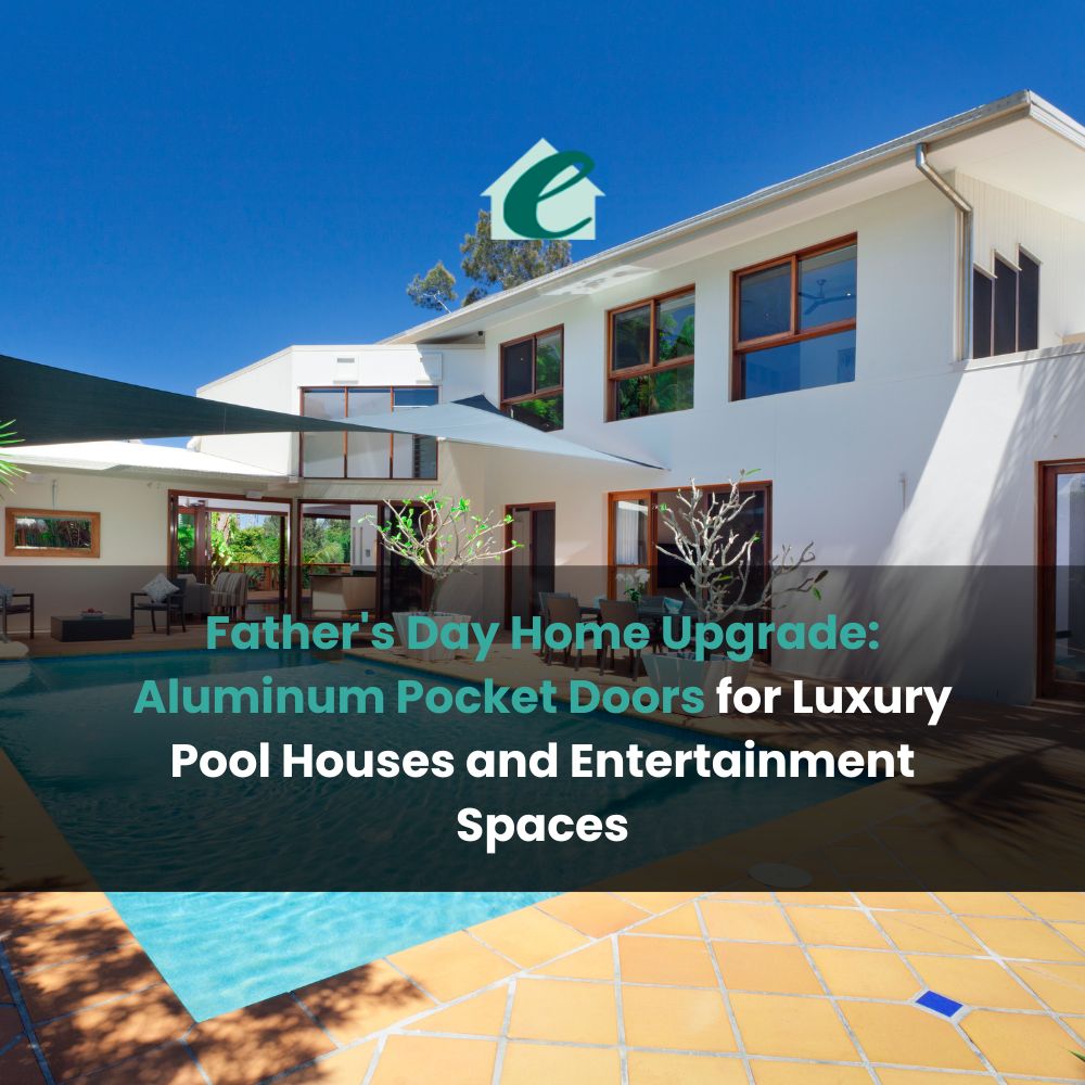 Aluminum Pocket Doors for Luxury Pool Houses